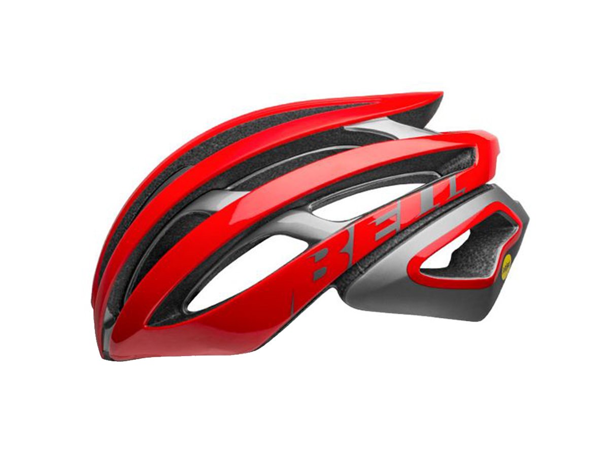 Bell Z20 MIPS Road Helmet - Matt Gloss Red-Gray - 2020