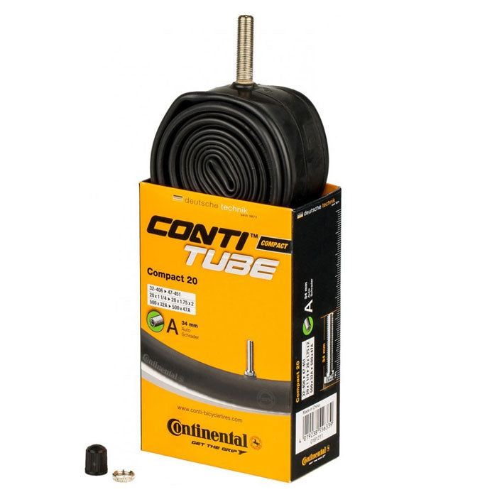Continental Compact 20" Tube Black 1.1/8 - 1.1/4" 42mm - Presta