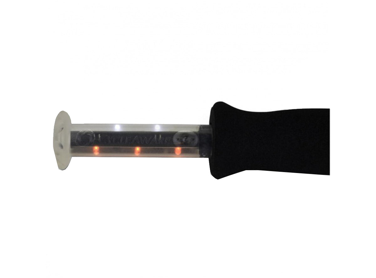 CycleAware Wana-A LED Handlebar Light Black - Clear