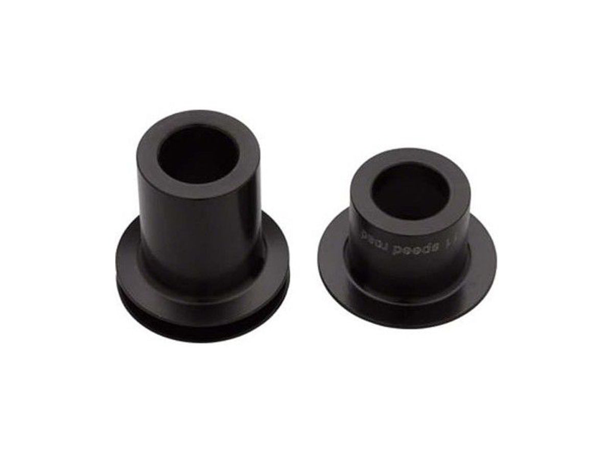 DT Swiss Thru Axle Rear End Caps 11-Spd Road 180/240/350 2011+ - 142/148 X12mm Black