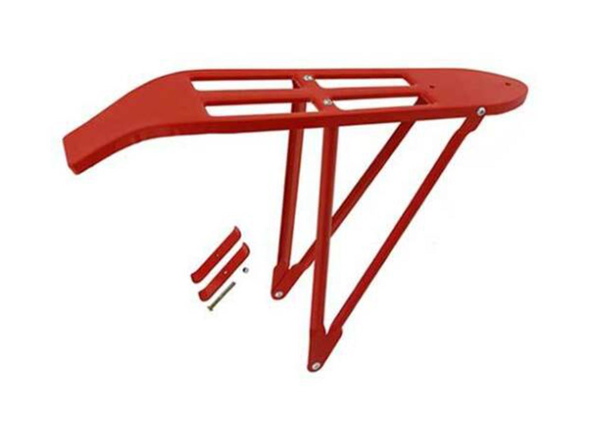 F&R Cycle Beach Cruiser Rear Rack - Red Red