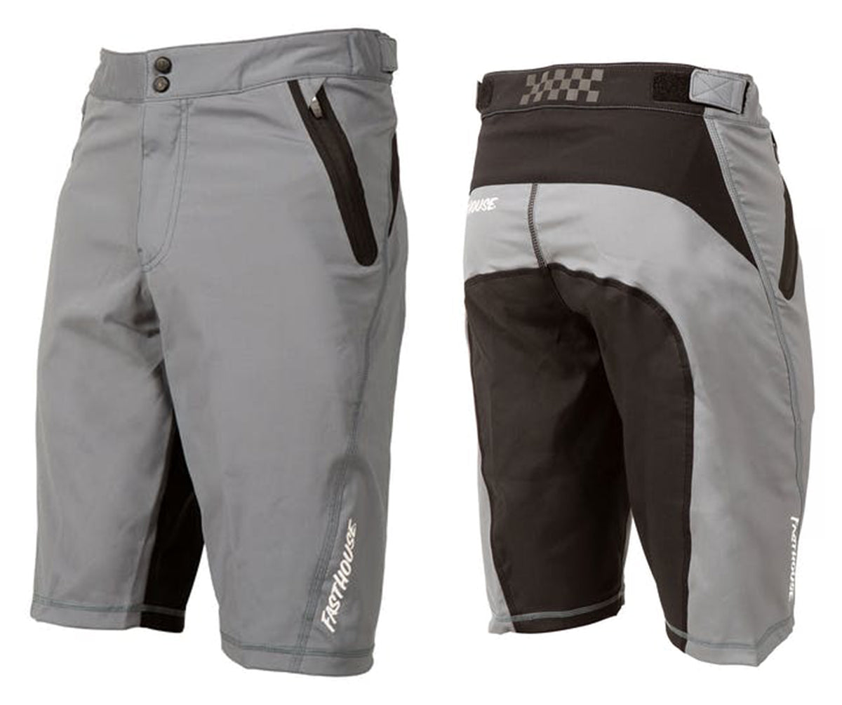 Fasthouse Crossline 2.0 Short - Youth - Gray Gray 22