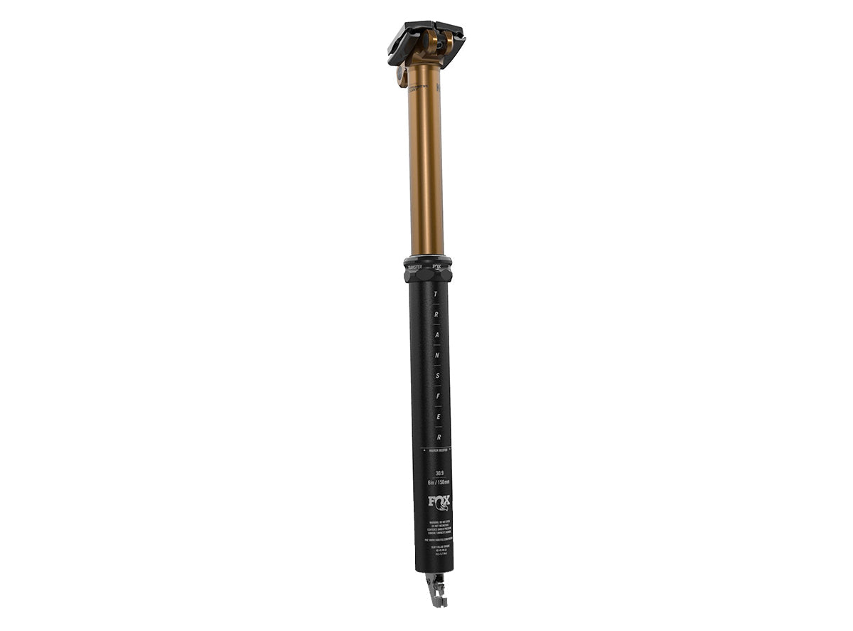Fox Suspension Transfer Factory Dropper Seatpost 30.9x100mm - Internal - 2021 Black - Kashima 356mm - 30.9mm Internal Cable Routing