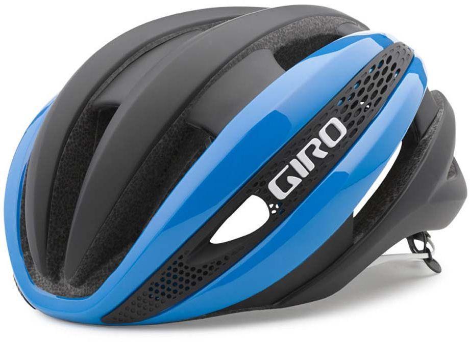 Giro Synthe Road Helmet - Blue-Matt Black Blue - Matt Black Medium