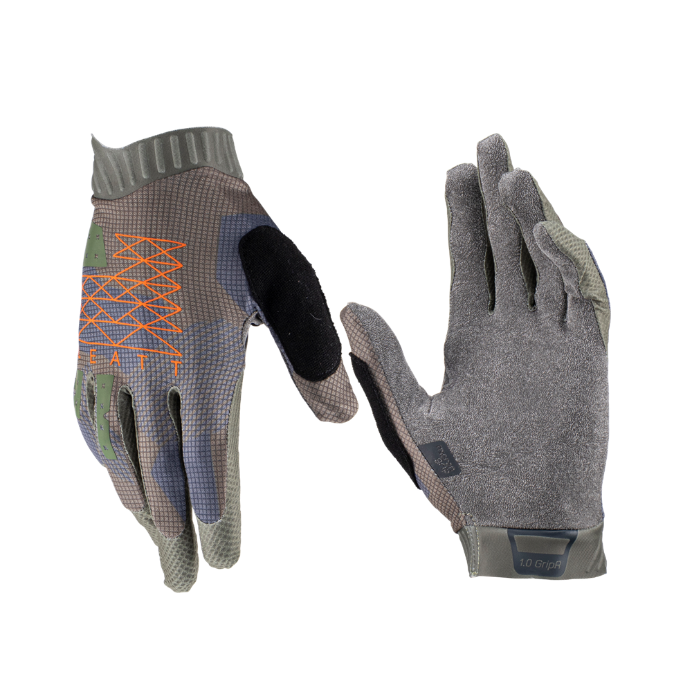 Leatt MTB 1.0 GripR Glove - Camo - 2023