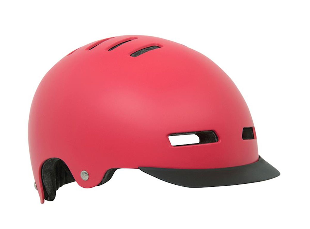 Lazer Next+ Dirt Jump Helmet - Matt Red - 2020 Matt Red Small Rear Mounted LED Light