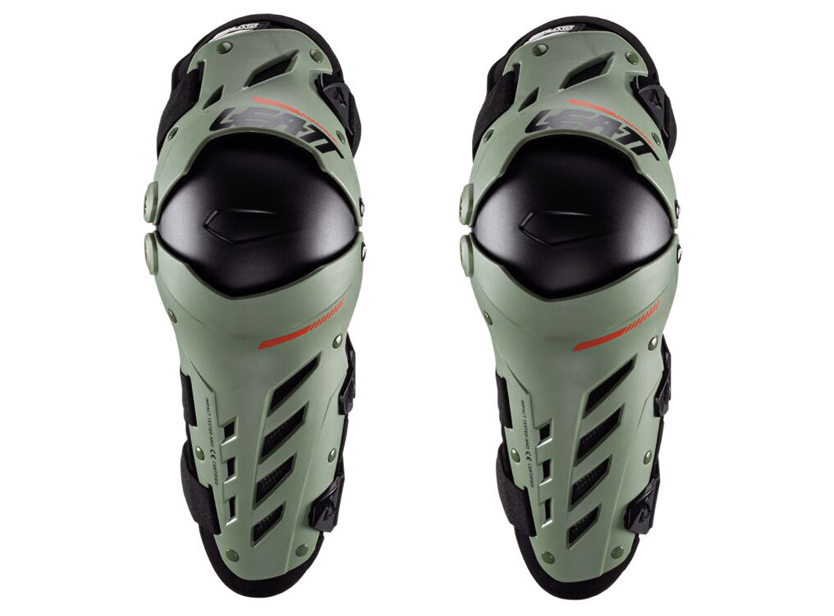 Leatt Dual Axis Knee & Shin Guard - Cactus - 2022 Cactus Small/Medium