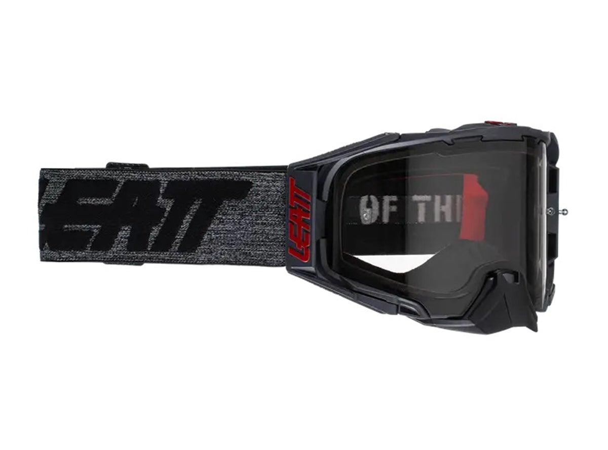 Leatt Velocity 6.5 MTB Goggle - Graphene - 2021 Graphene Light Gray - 58% Lens