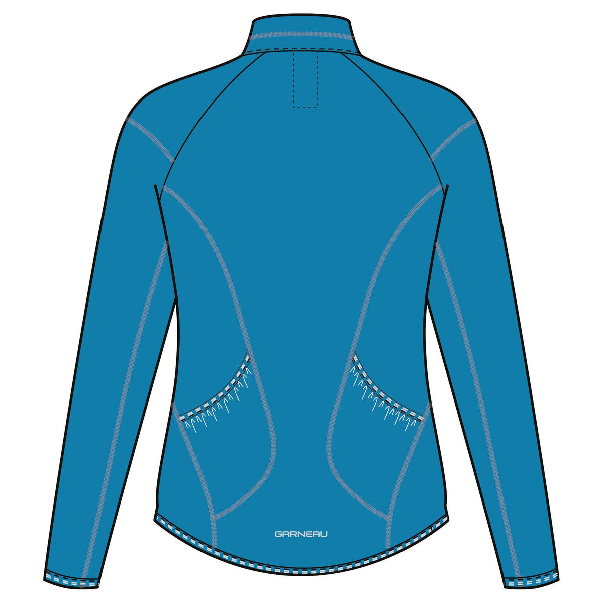 Louis Garneau Edge 2 Long Sleeve Road Jersey - Womens - Blue Hawa