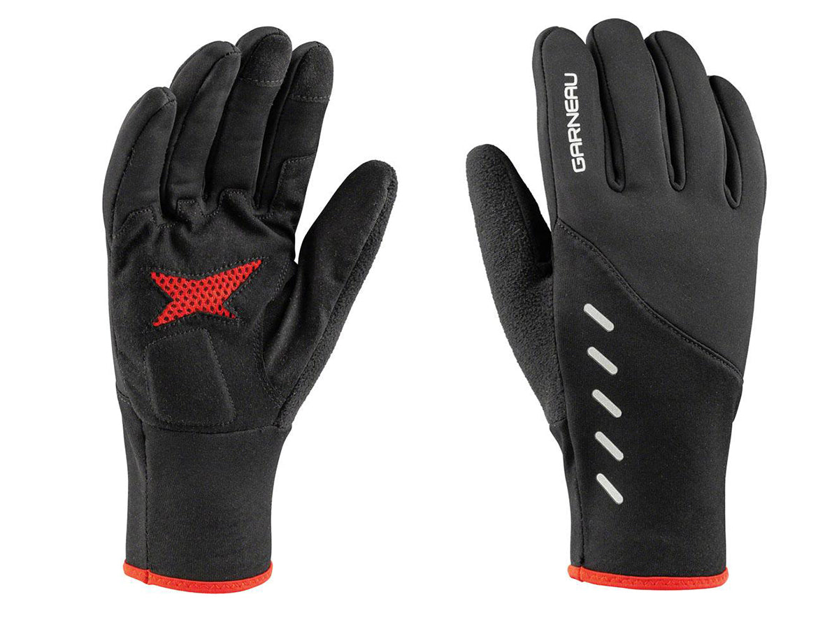 Louis Garneau Gel Attack Glove - Black Black Small