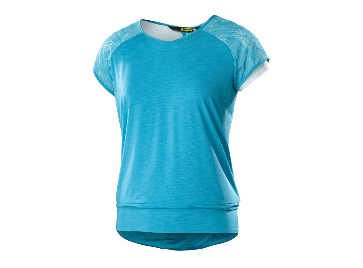 Mavic Echappée Short Sleeve MTB Jersey - Womens - Blue Moon Blue Moon Medium