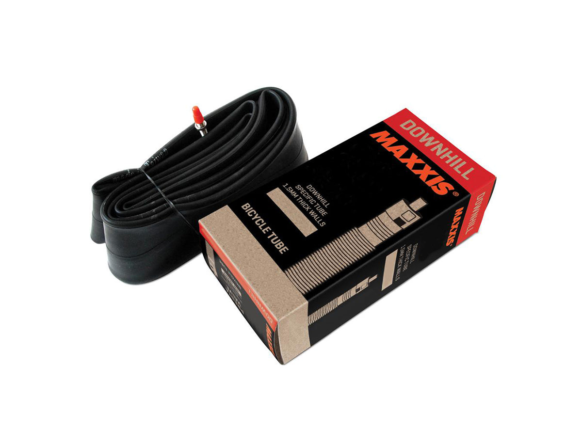 Maxxis 26" DH MTB Tube - RVC Removable Valve Core Black 2.5 - 2.7" Presta