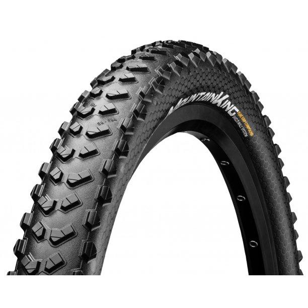 Continental Mountain King Performance 27.5" Folding MTB Tire - PureGrip Black 2.3" PureGrip - ShieldWall