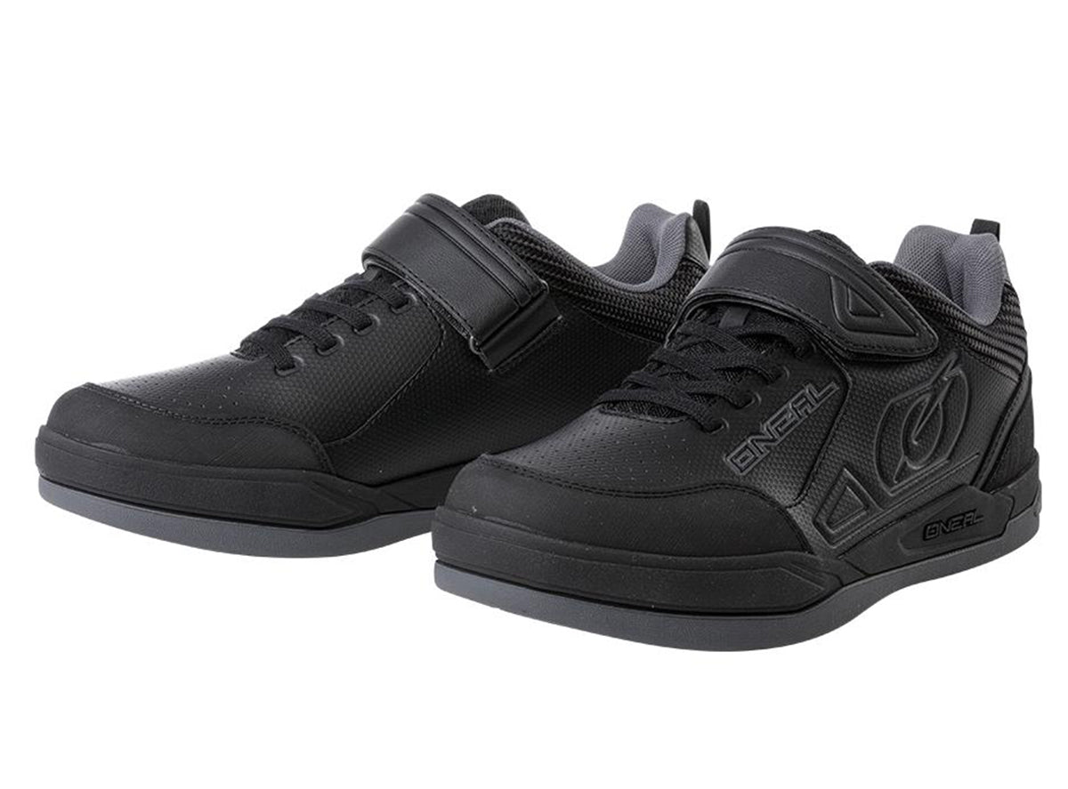 O'Neal Sender Flat Pedal Shoe - Black-Gray Black - Gray US 9
