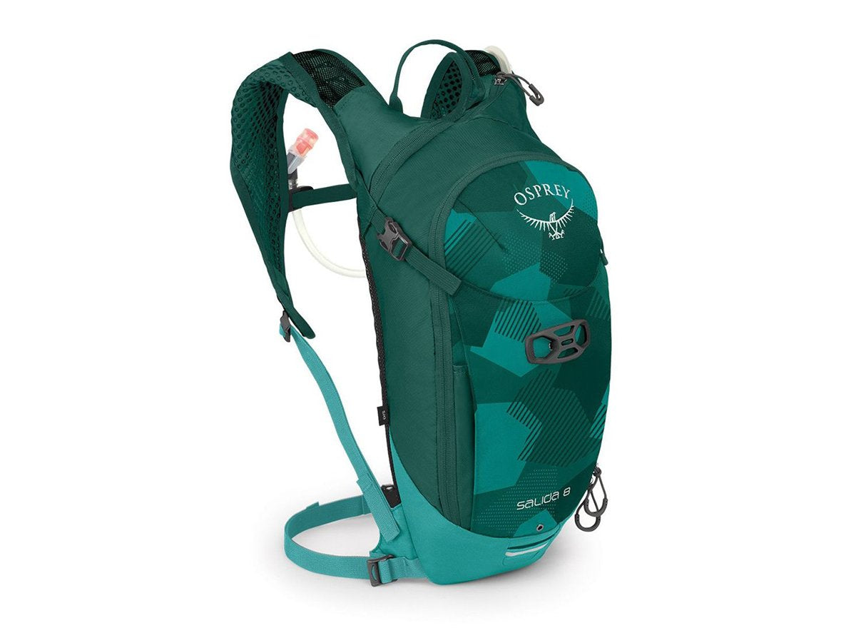 Osprey Salida 8 Hydration Backpack - Womens - Teal Glass Teal Glass 2.5L Hydraulics LT Reservoir