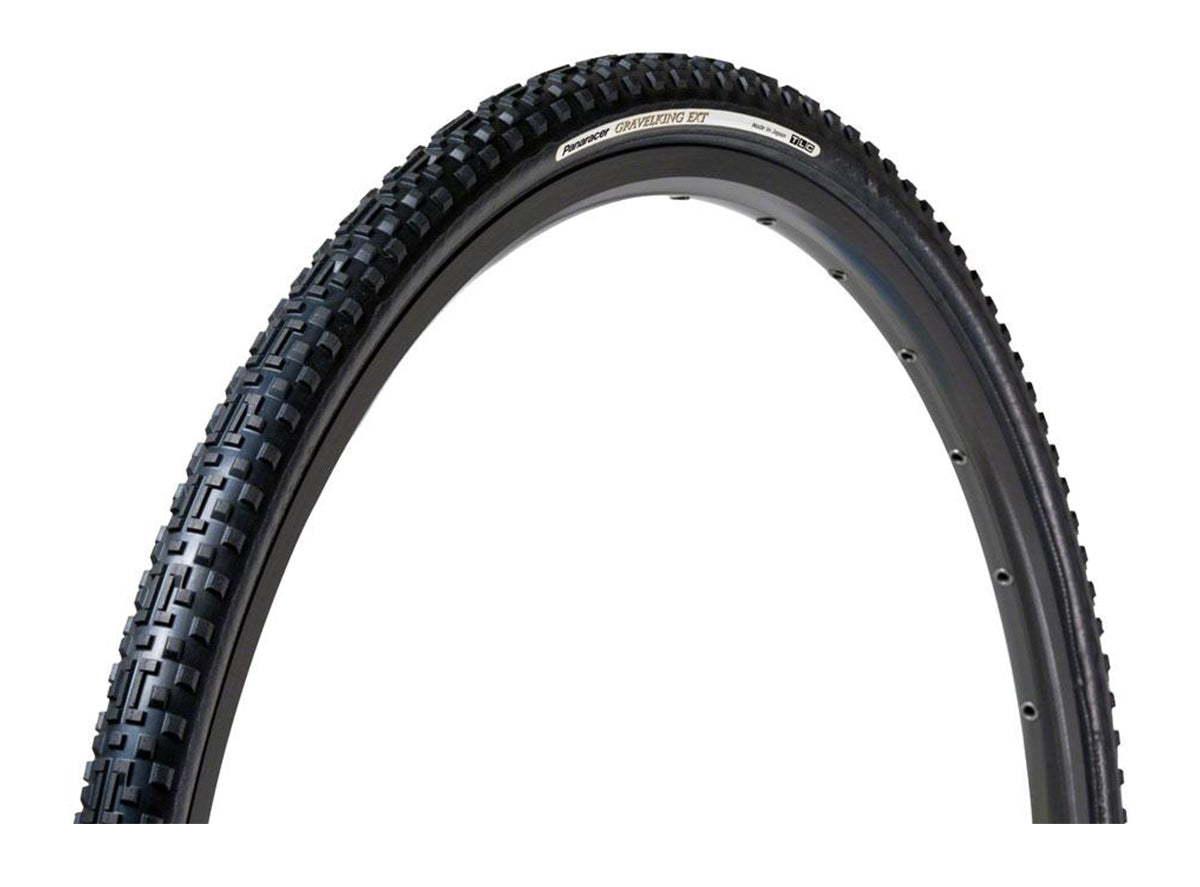 Panaracer GravelKing EXT Plus 700c Folding Cyclocross Tire - Black-Black 38c ProTite