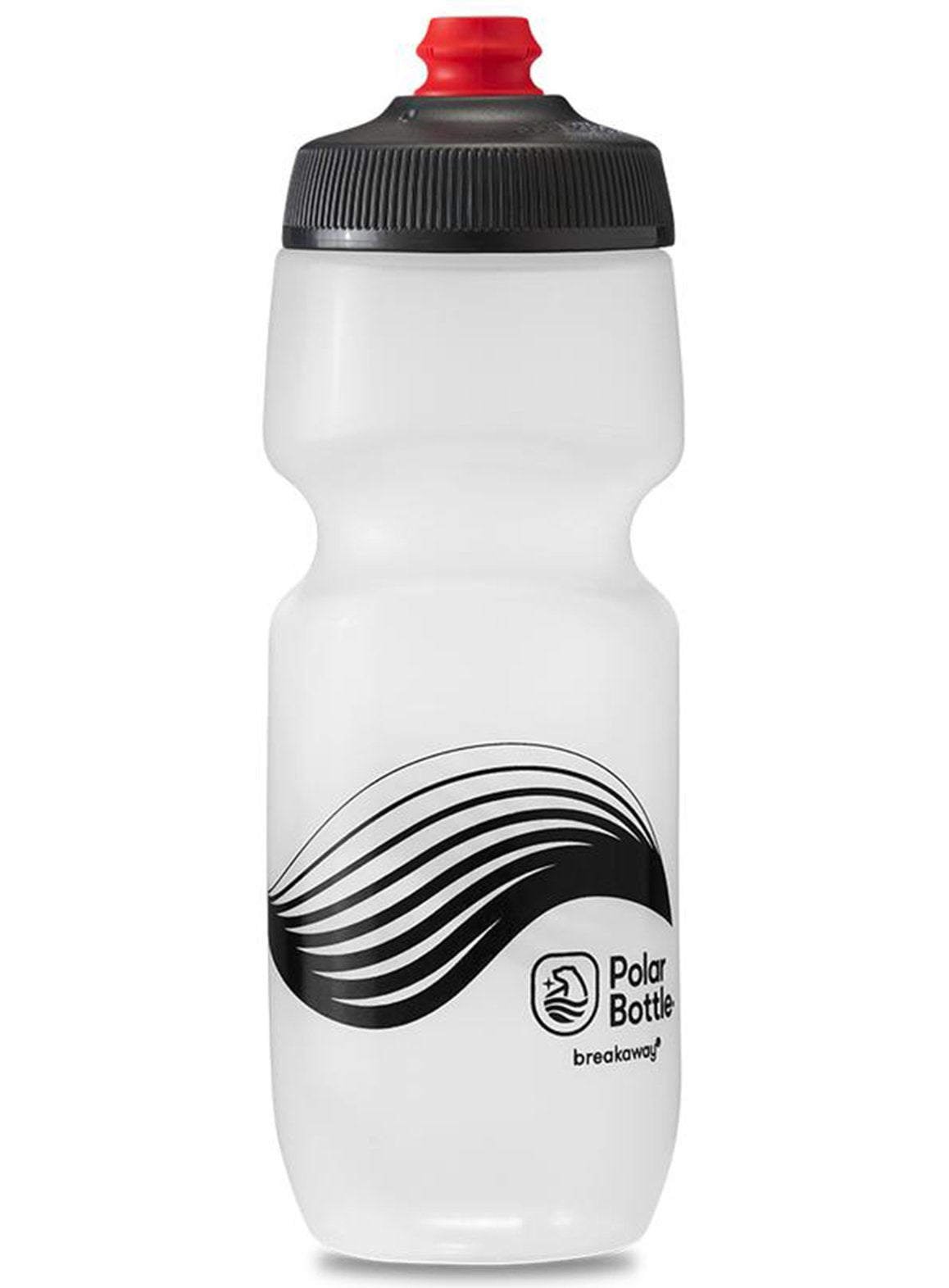 Polar Bottle Breakaway Wave Water Bottle - 24oz - Frost-Charcoal Frost - Charcoal