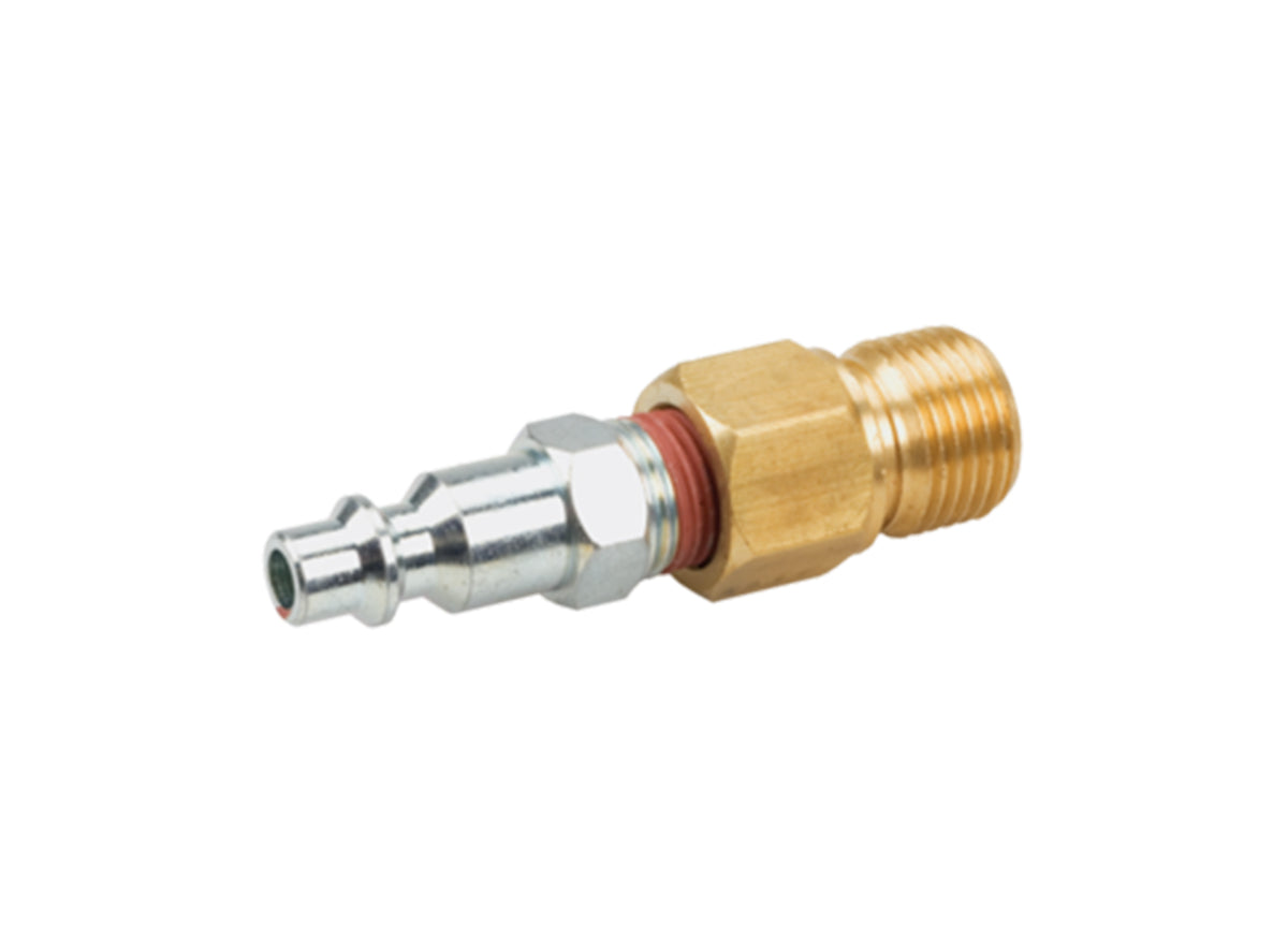 Problem Solvers Air Bob Brass Connector - 1/4" NPT Adapter Silver