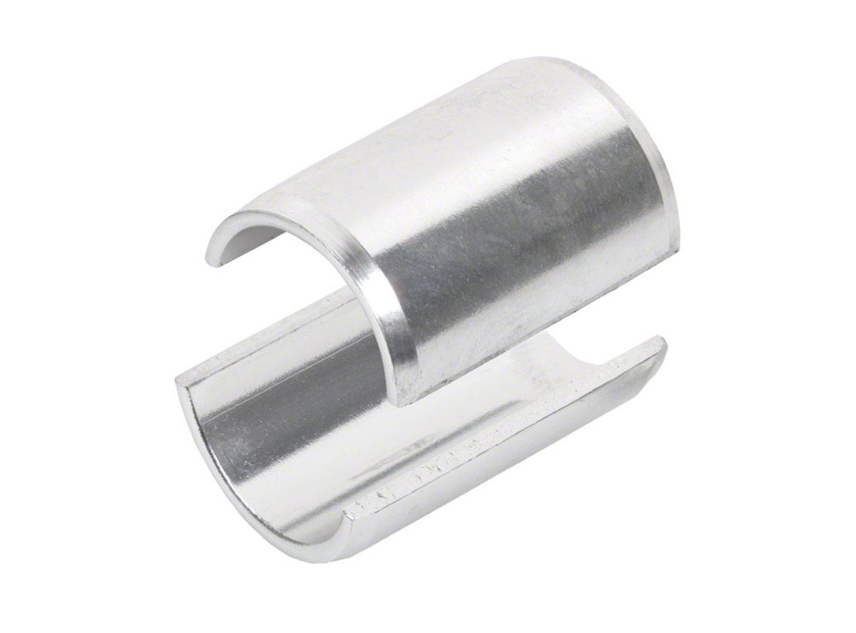 Problem Solvers Handlebar Shim - 45mm Length - 25.4 - 26.0mm - Silver Silver 7/8" to 1 45mm Length - 25.4 - 26.0mm