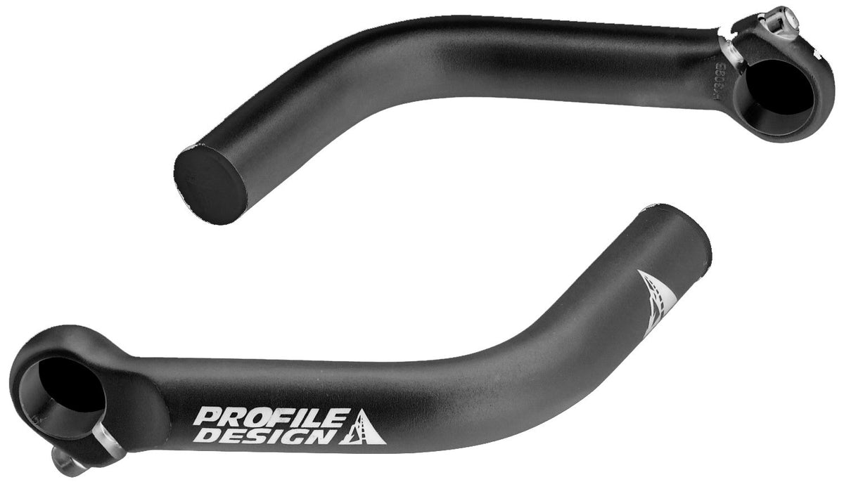 Profile Design Boxer Bar Ends - Black Black
