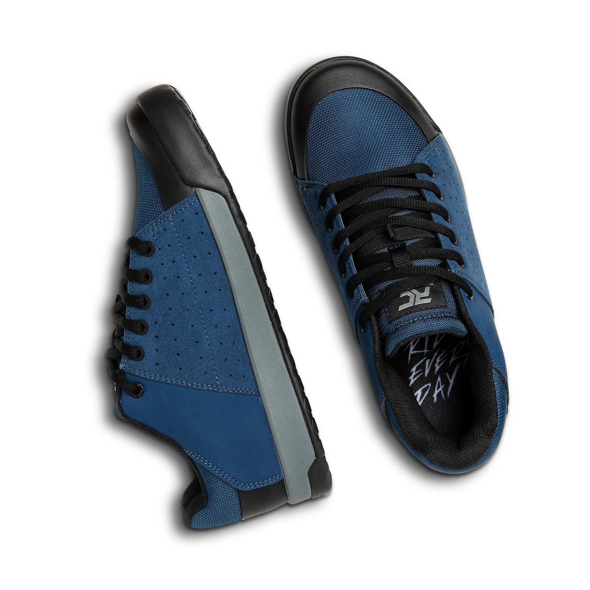Ride Concepts Livewire Flat Pedal MTB Shoe - Blue-Smoke
