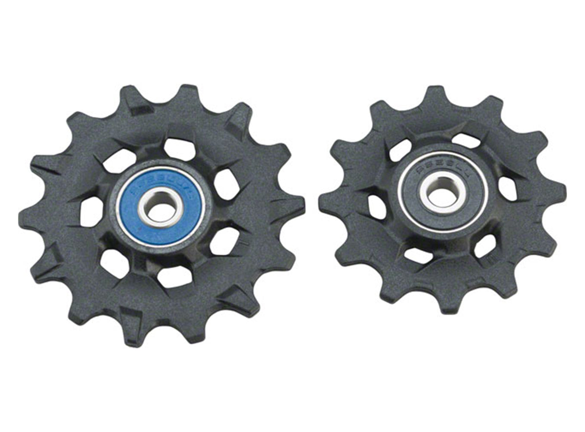SRAM XX1/X01/GX Eagle Ceramic Pulleys Black