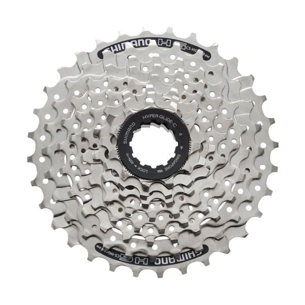 Shimano Acera HG41 8 Spd MTB Cassette Silver 11-30t