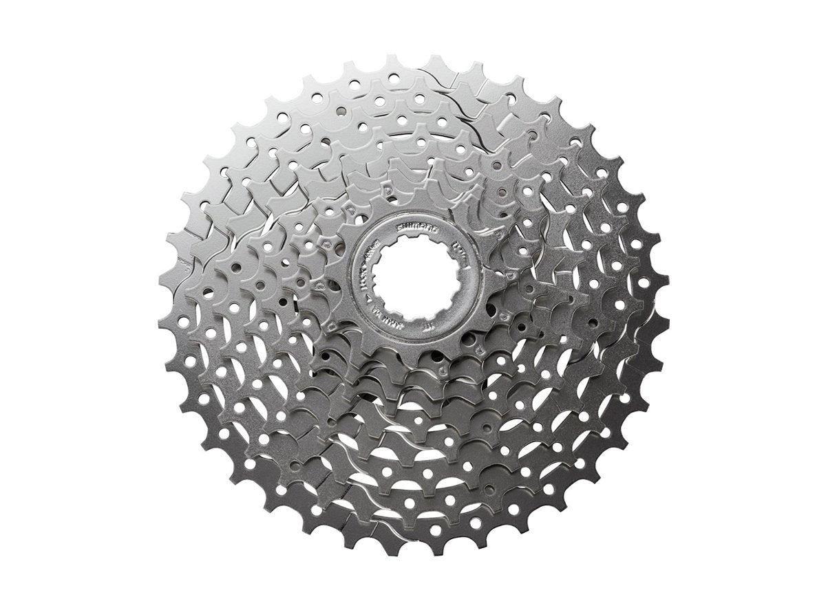 Shimano Alivio HG400 9 Spd MTB Cassette - OEM Packed Silver 11-34t