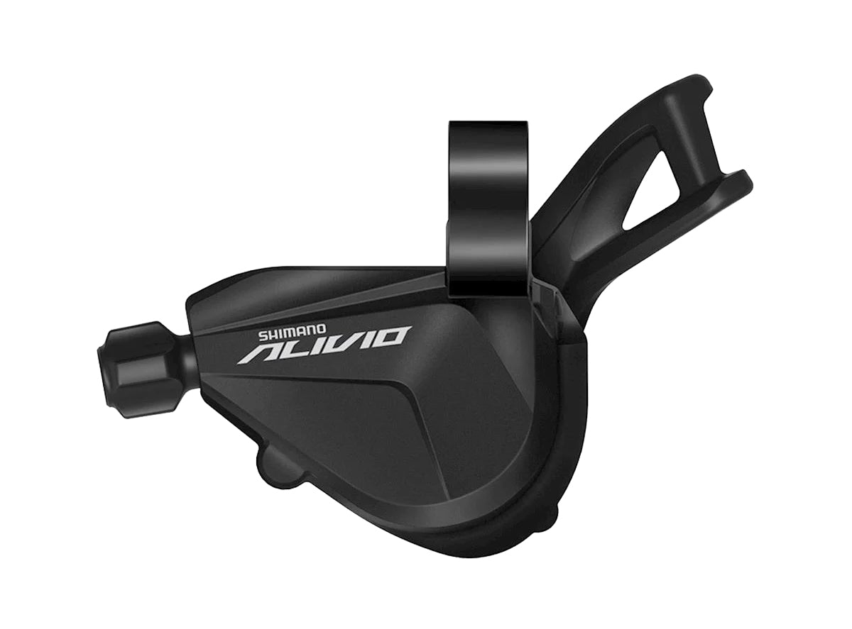 Shimano Alivio M3100 2 Spd Shifter - Front Black Left Hand - Bar Clamp