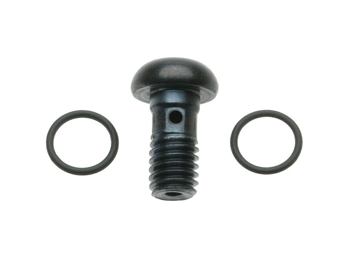 Shimano BH96/BH63/BH62/BH61 Brake Hose Banjo Bolt & O-Rings Black