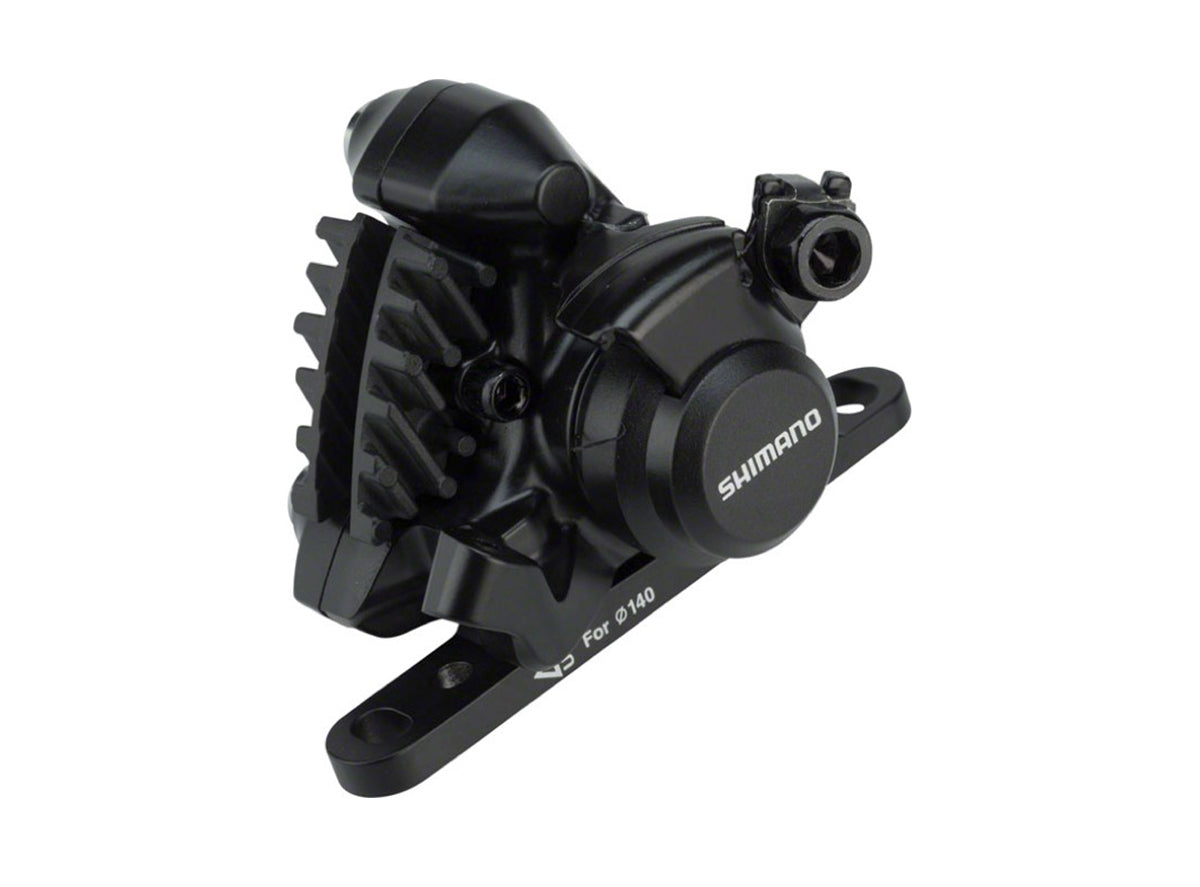 Shimano RS305 Flat Mount Mechancical Brake Caliper Black Front - 140/160mm
