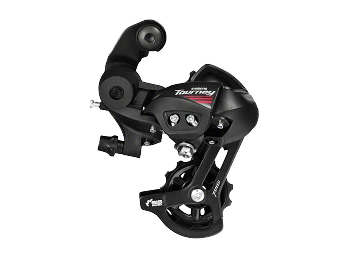Shimano Tourney A070 7 Spd MTB Rear Derailleur - Direct Mount - Black Black Short Cage