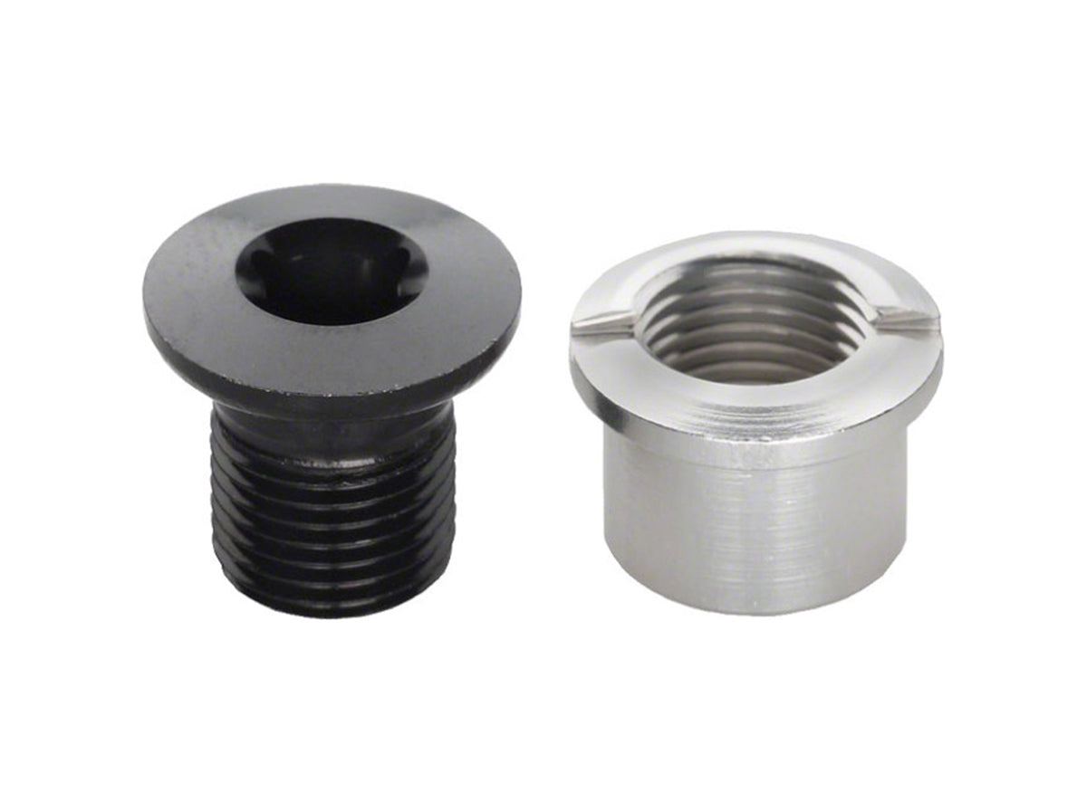 Shimano XT M770 Chainring Bolts - Outer/Middle Silver - Black