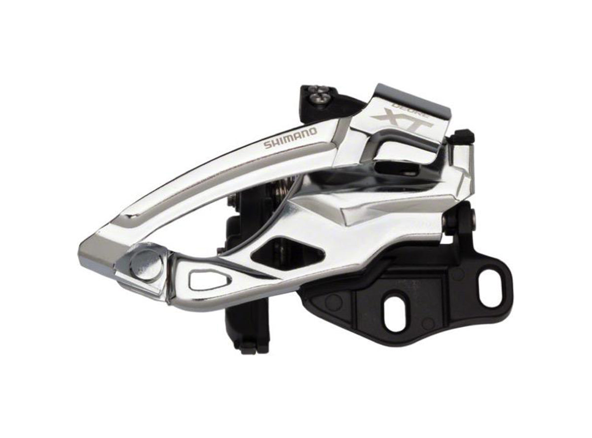 Shimano XT M785 2x10 Front Derailleur - E2 Type Direct Mount - Topswing Dual Pull Black