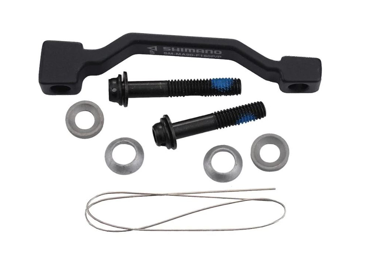 Shimano XTR MA90 Mount Adaptor Front Post to Post Black 74mm - 160-180 Post Mount