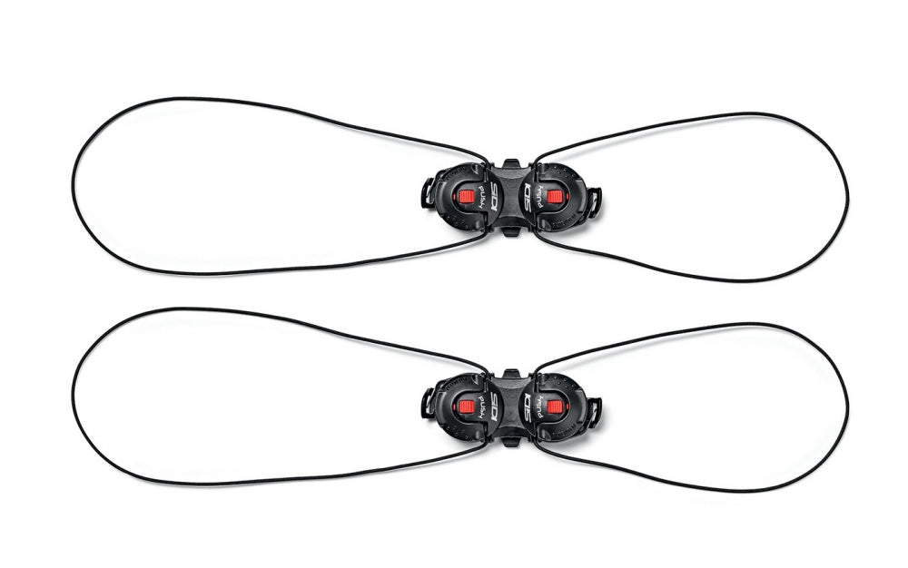 Sidi Shot 2/Tiger 2 Double Tecno 3 Push System - Pair - Black Black Pair