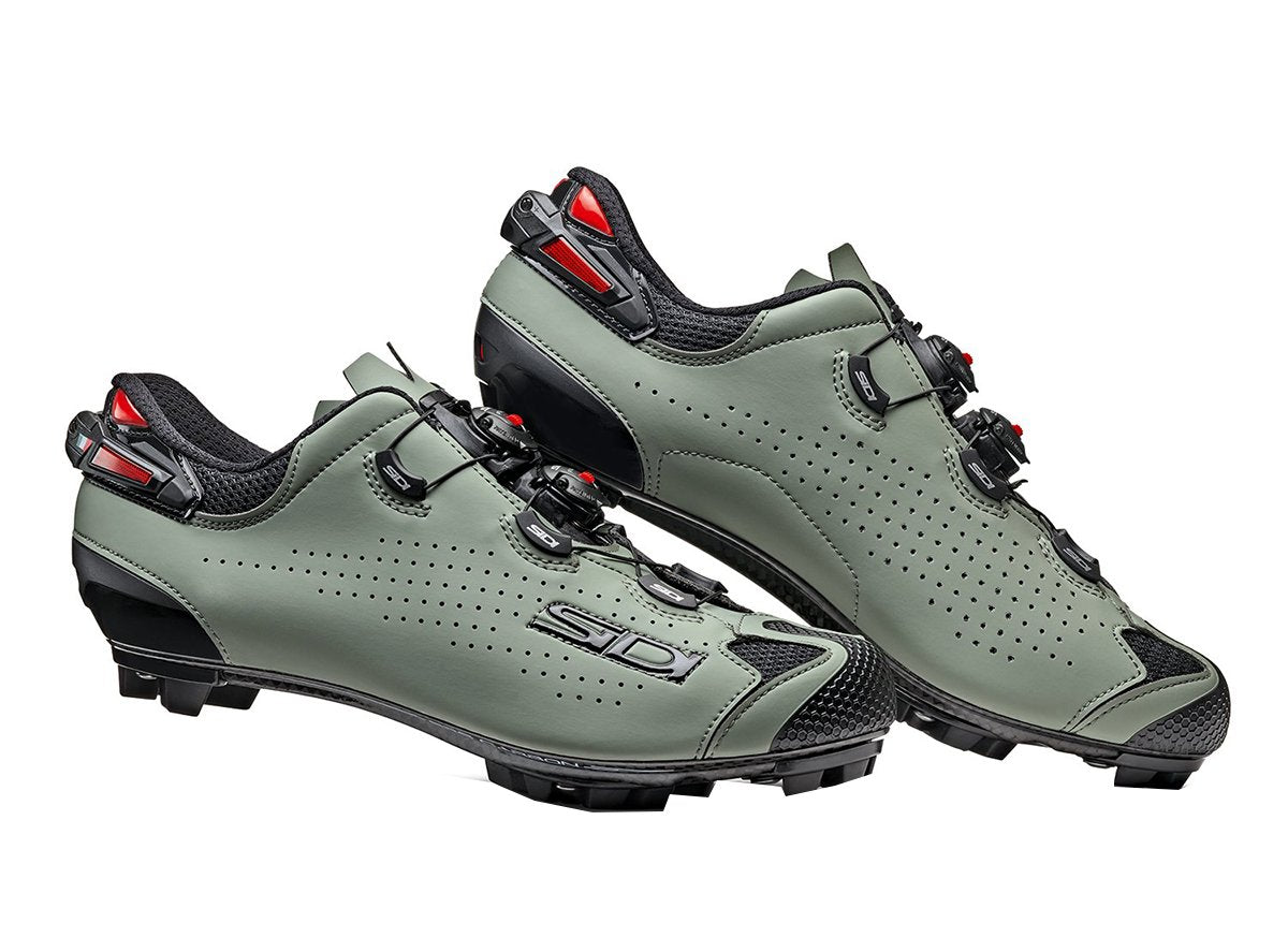 Sidi Tiger 2 MTB Shoe - Black-Sage Black - Sage EU 42