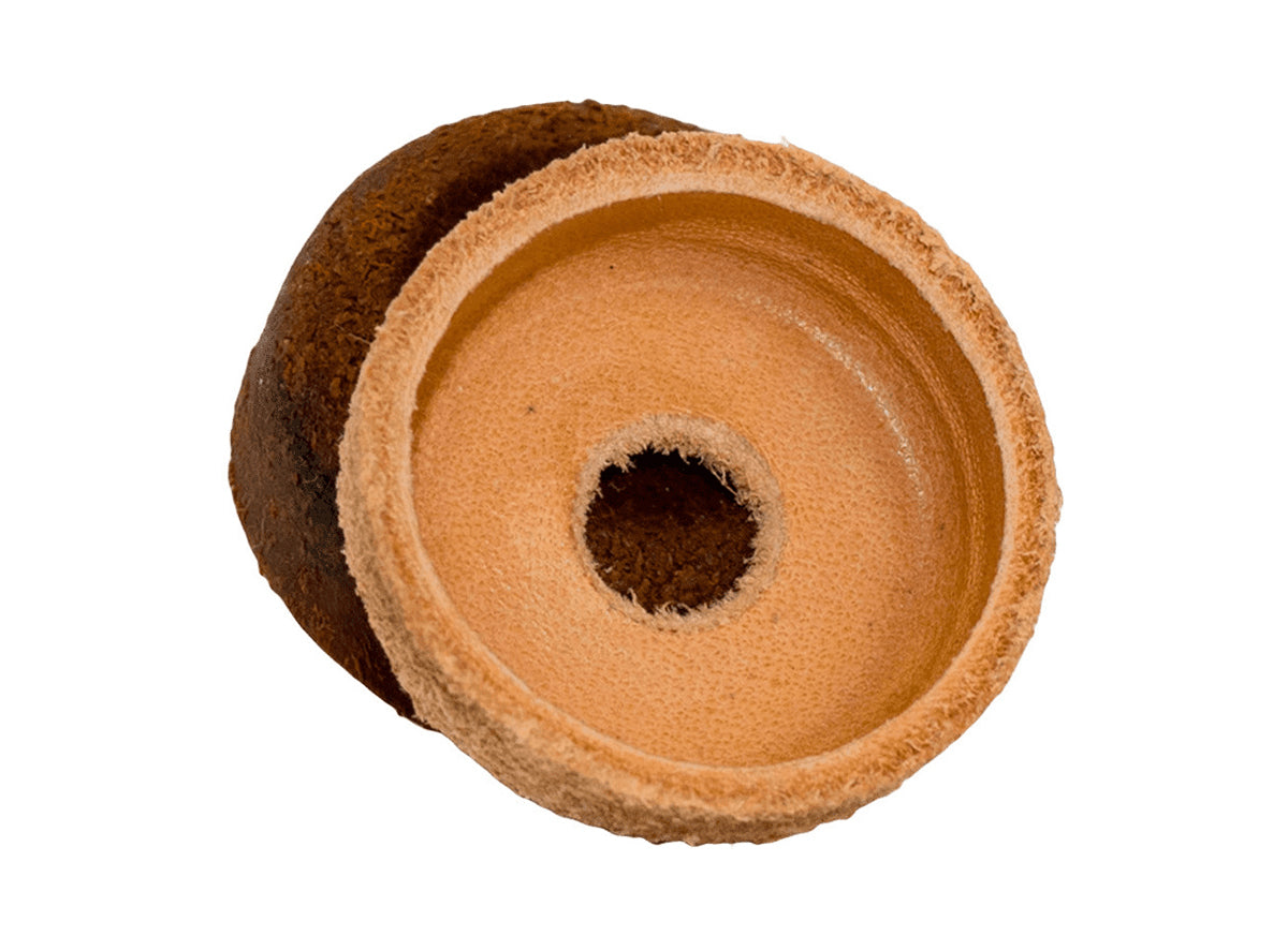 Silca 731 Leather Piston Gasket Brown 28mm Diameter