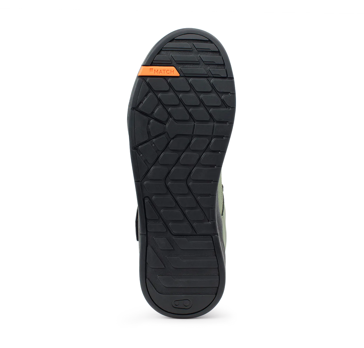 Crank Brothers Stamp Speedlace MTB Shoe - Green-Orange-Black