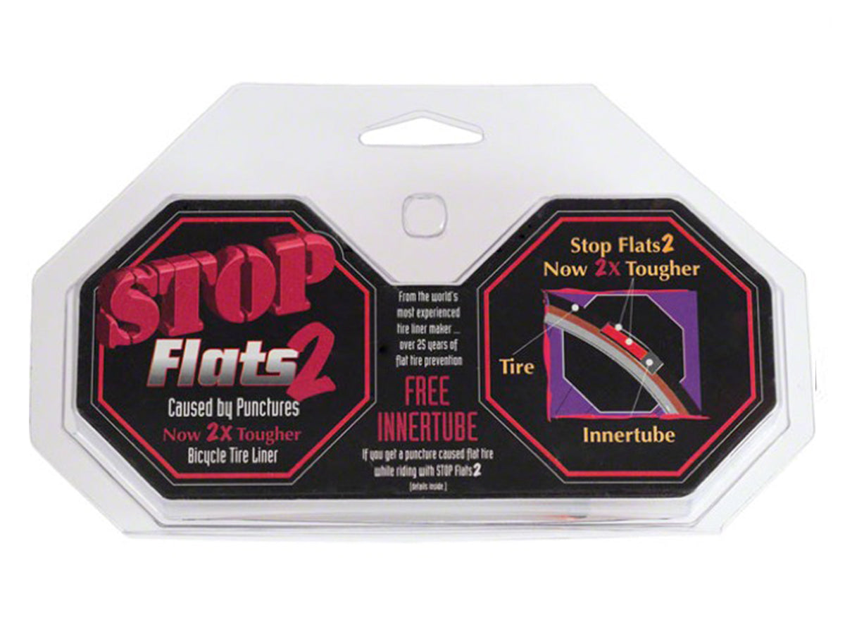 Stop Flats 2 Bicycle Tire Liner Lavender Pair 29 x 2.25-2.5