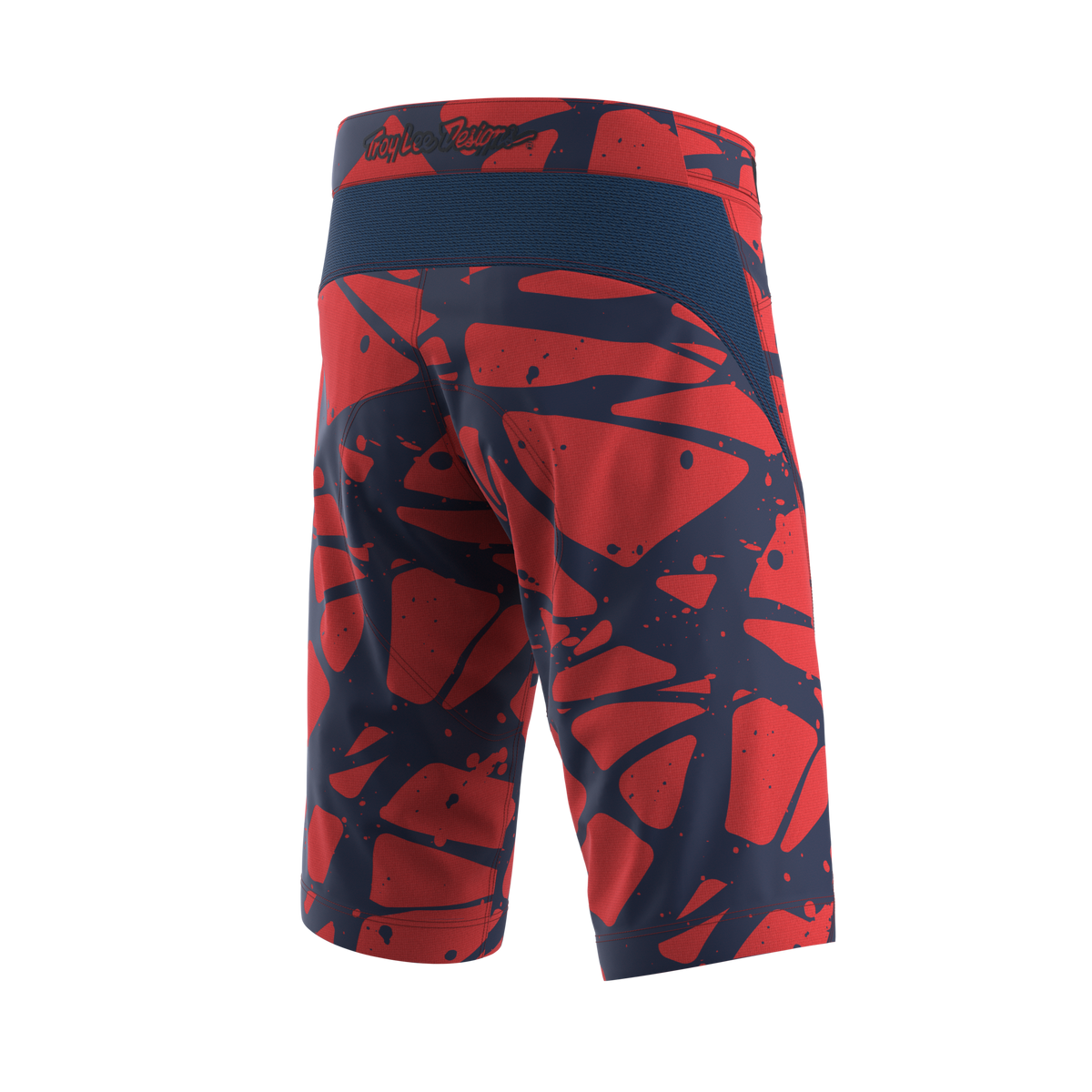 Troy Lee Designs Flowline MTB Short - Shell - Eruption - Youth - Brick - 2023