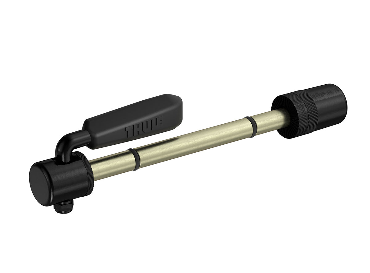 Thule Front Wheel Holder Thru Axle Adapter - 12-15mm Silver - Black