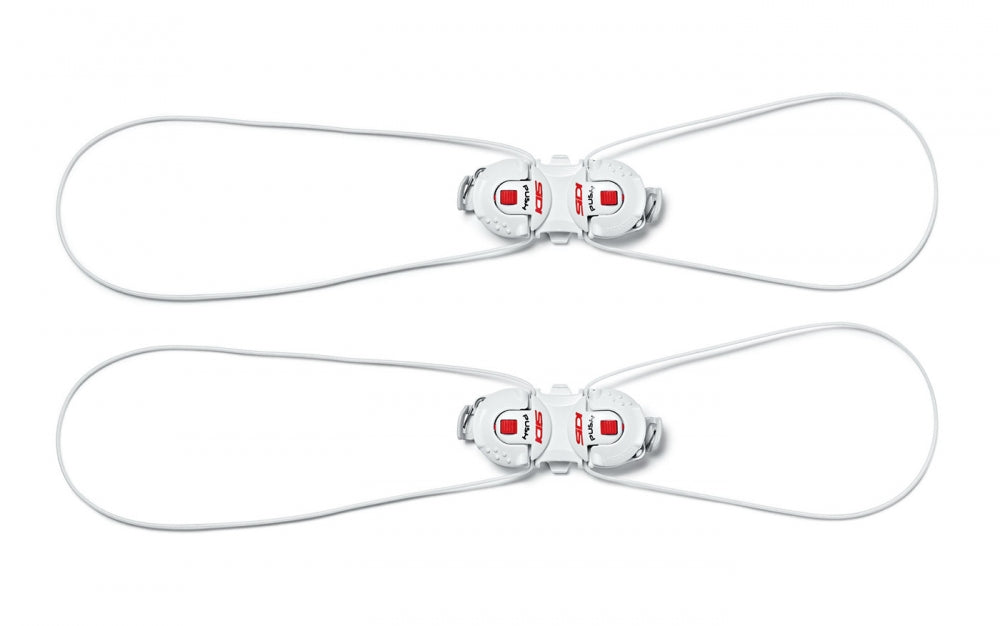 Sidi Shot 2/Tiger 2 Double Tecno 3 Push System - Pair - White White Pair