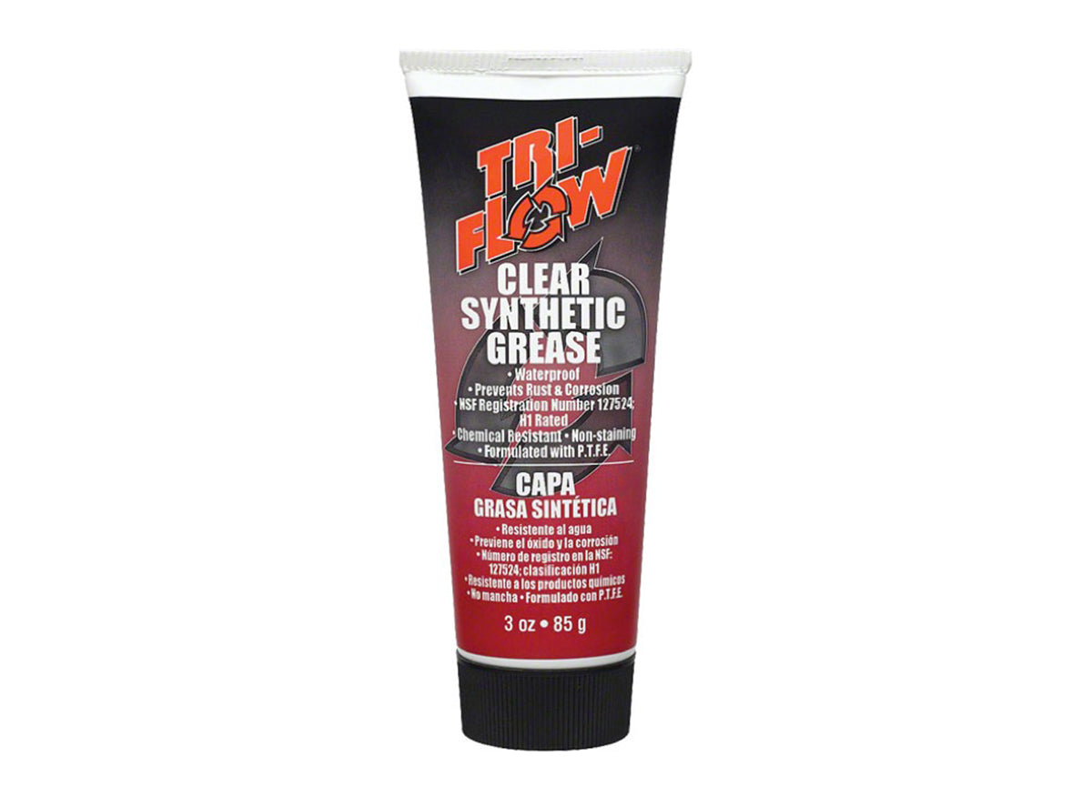 TriFlow Clear Synthetic Grease Red 3oz
