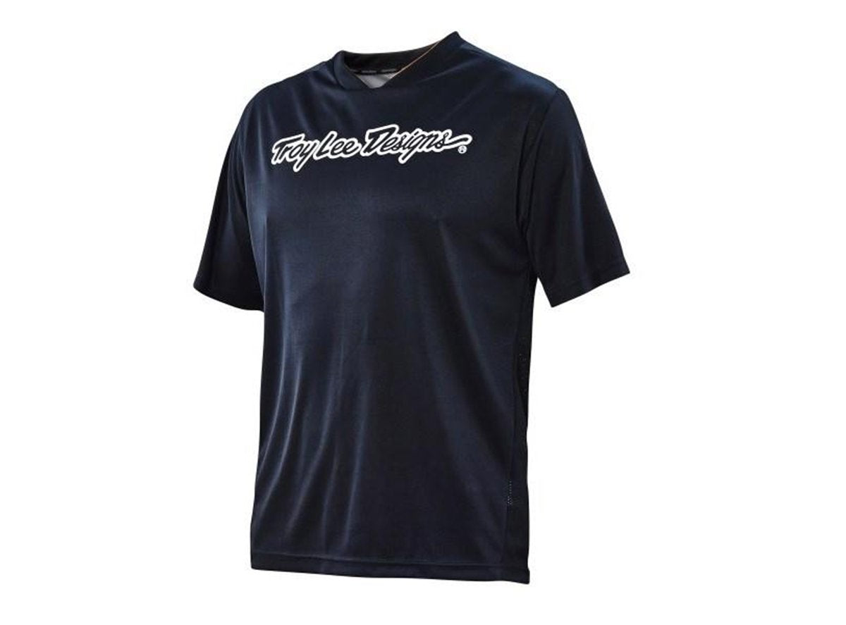 Troy Lee Designs Skyline Short Sleeve MTB Jersey - Youth - Black - 2018 Black Small
