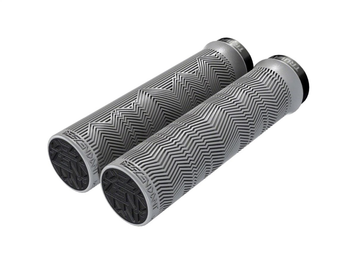 Truvativ Descendant Grips - Gray Gray Single Lockring