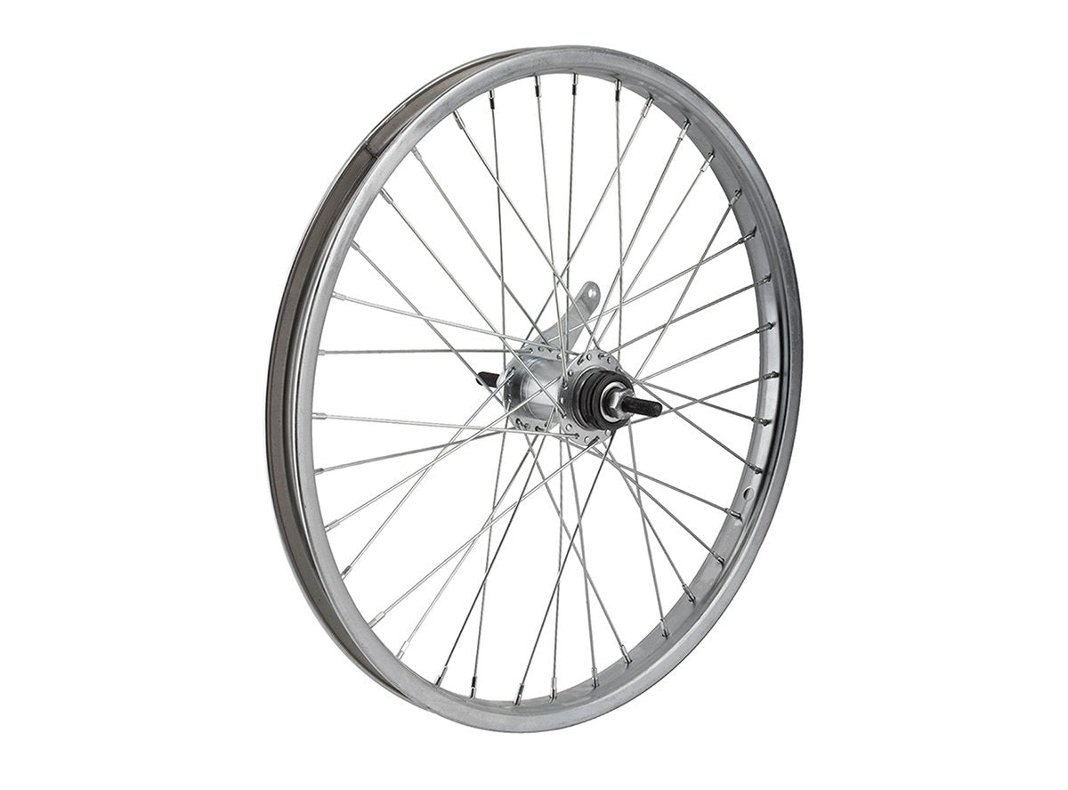 WheelMaster 26" Steel Cruiser Coaster Wheel - Rear - Chrome Chrome Bolt On