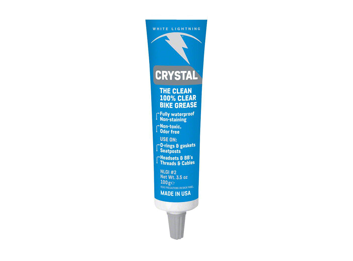 White Lightning Crystal Grease White - Blue 16oz Tub