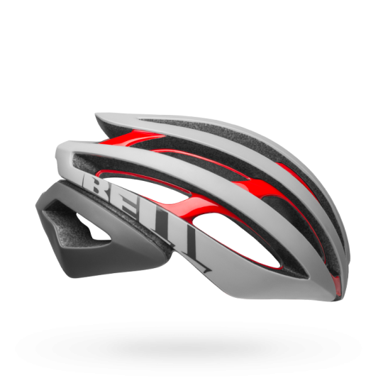 Bell Z20 MIPS Road Helmet - Matt Gloss Gray-Crimson - 2019 Matt Gloss Gray - Crimson Small