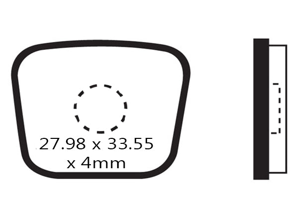EBC Pro Stop Disc Brake Pads Green Cross Country/Trekking